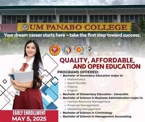 um panabo courses offered|UMindanao.